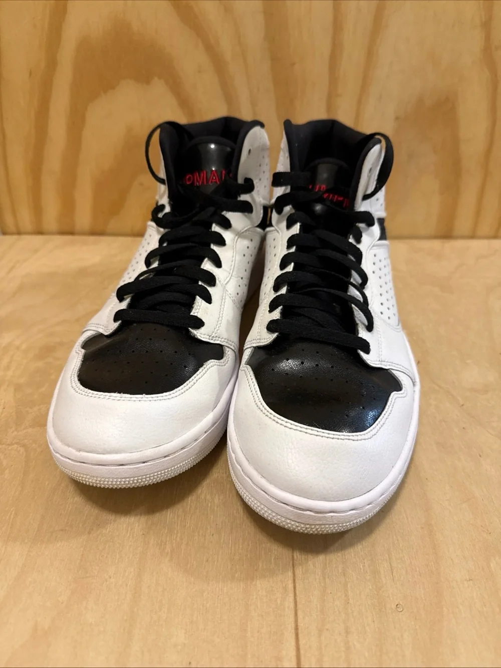 Men's Nike Air Jordan Access White Black Shoes size 12 - AR3762 101